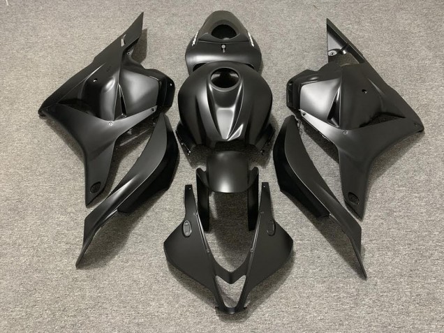 Noir Mat 2009-2012 Honda CBR600RR Carénage Moto Noir Mat 2009-2012 Honda CBR600RR Carénage Moto