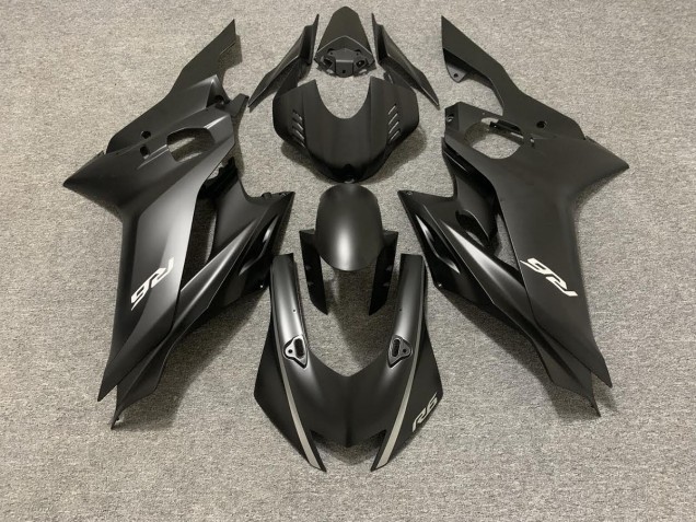 Noir Mat 2017-2021 Yamaha R6 Carénage Moto Noir Mat 2017-2021 Yamaha R6 Carénage Moto