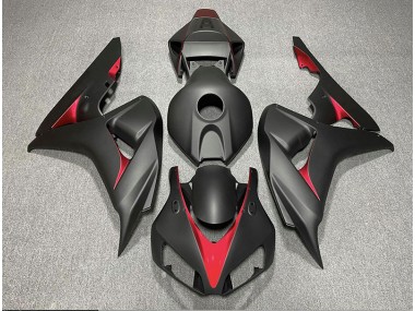 Noir Mat & Bleu Clair 2006-2007 Honda CBR1000RR Carénage Moto