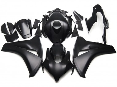Noir Mat Lisse 2008-2011 Honda CBR1000RR Carénage Moto