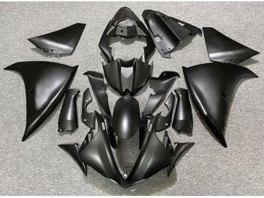 Noir Mat & Or 2009-2011 Yamaha R1 Carénage Moto