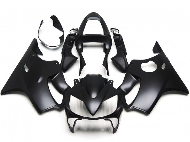 Noir Mat Uni 2001-2003 Honda CBR600 F4i Carénage Moto Noir Mat Uni 2001-2003 Honda CBR600 F4i Carénage Moto