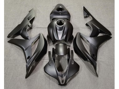 Noir Mat Uni 2007-2008 Honda CBR600RR Carénage Moto