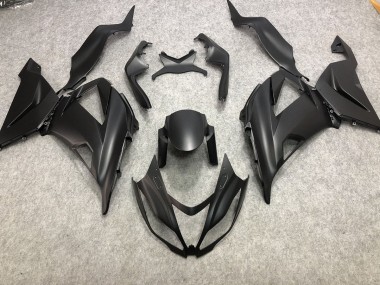 Noir Mat Uni 2013-2018 Kawasaki ZX6R Carénage Moto