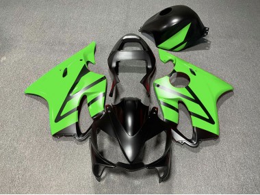 Noir Mat & Vert 2001-2003 Honda CBR600 F4i Carénage Moto