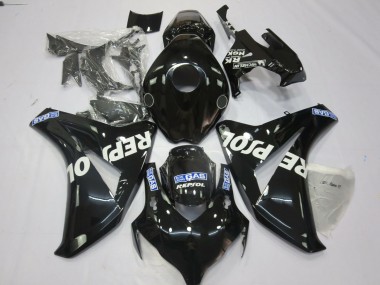 Noir Repsol 2008-2011 Honda CBR1000RR Carénage Moto