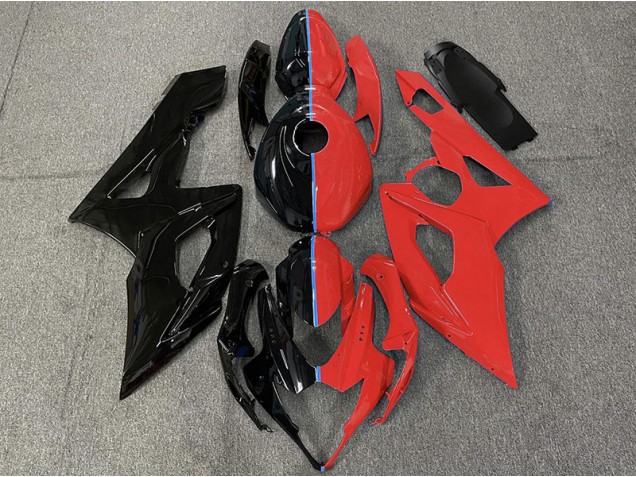 Noir & Rouge 2005-2006 Suzuki GSXR 1000 Carénage Moto Noir & Rouge 2005-2006 Suzuki GSXR 1000 Carénage Moto