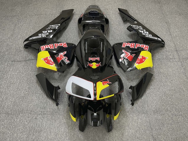 Noir Rouge Taureau 2005-2006 Honda CBR600RR Carénage Moto Noir Rouge Taureau 2005-2006 Honda CBR600RR Carénage Moto
