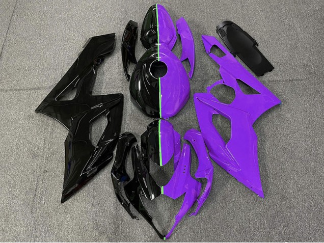 Noir & Violet 2005-2006 Suzuki GSXR 1000 Carénage Moto Noir & Violet 2005-2006 Suzuki GSXR 1000 Carénage Moto