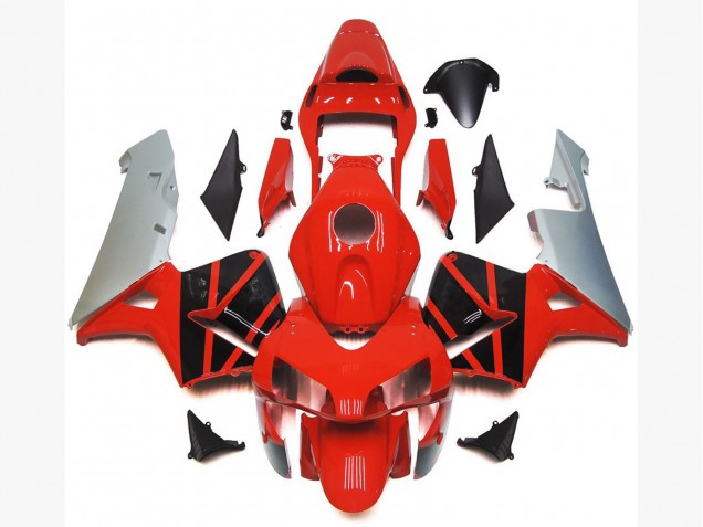 OEM Style Rouge 2003-2004 Honda CBR600RR Carénage Moto OEM Style Rouge 2003-2004 Honda CBR600RR Carénage Moto