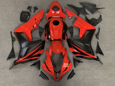 OEM Style Rouge 2007-2008 Honda CBR600RR Carénage Moto