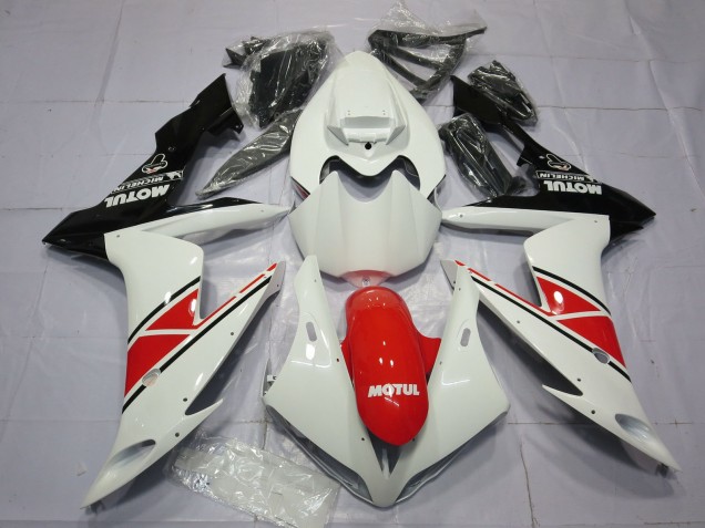 OEM Style Rouge & Blanc 2004-2006 Yamaha R1 Carénage Moto OEM Style Rouge & Blanc 2004-2006 Yamaha R1 Carénage Moto