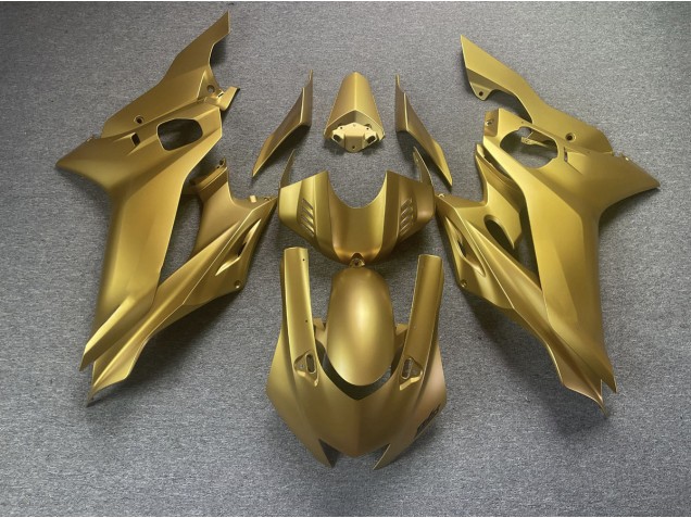 Or Personnalisé 2017-2021 Yamaha R6 Carénage Moto Or Personnalisé 2017-2021 Yamaha R6 Carénage Moto