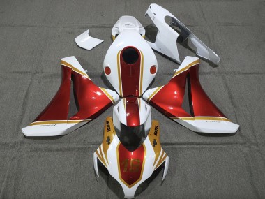 Or & Rouge 19 2008-2011 Honda CBR1000RR Carénage Moto
