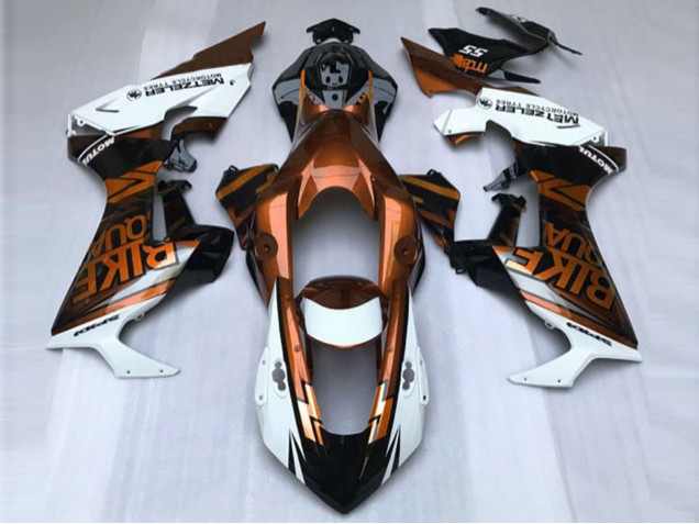 Orange & Blanc Personnalisé 2017-2023 Honda CBR1000RR Carénage Moto Orange & Blanc Personnalisé 2017-2023 Honda CBR1000RR Carénage Moto