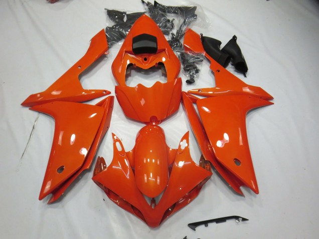 Orange Brillant 2007-2008 Yamaha R1 Carénage Moto Orange Brillant 2007-2008 Yamaha R1 Carénage Moto