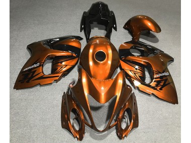 Orange Brillant 2008-2020 Suzuki GSXR 1300 Carénage Moto