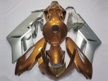 Orange Brillant & Argent 2004-2005 Honda CBR1000RR Carénage Moto