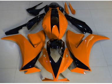 Orange Brillant & Noir 2012-2016 Honda CBR1000RR Carénage Moto
