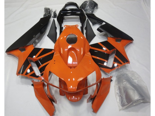 Orange Brûlée 2003-2004 Honda CBR600RR Carénage Moto Orange Brûlée 2003-2004 Honda CBR600RR Carénage Moto