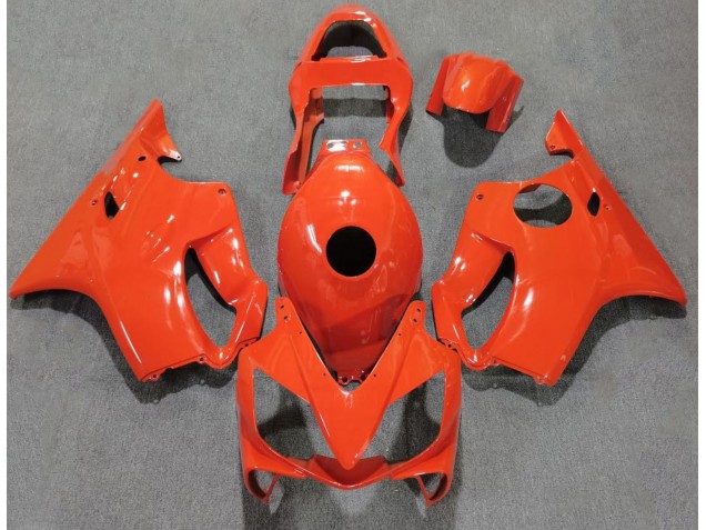 Orange Foncé Brillant 2001-2003 Honda CBR600 F4i Carénage Moto Orange Foncé Brillant 2001-2003 Honda CBR600 F4i Carénage Moto