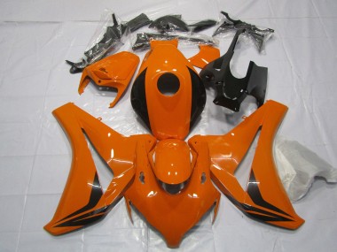 Orange Lisse 2008-2011 Honda CBR1000RR Carénage Moto