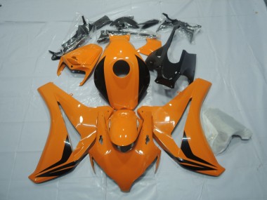 Orange & Noir 2008-2011 Honda CBR1000RR Carénage Moto