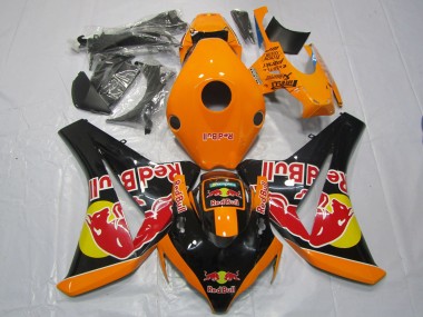 Orange RougeTaureau 2008-2011 Honda CBR1000RR Carénage Moto