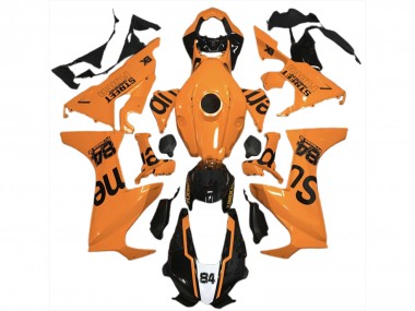 Orange Street Flava 2017-2023 Honda CBR1000RR Carénage Moto