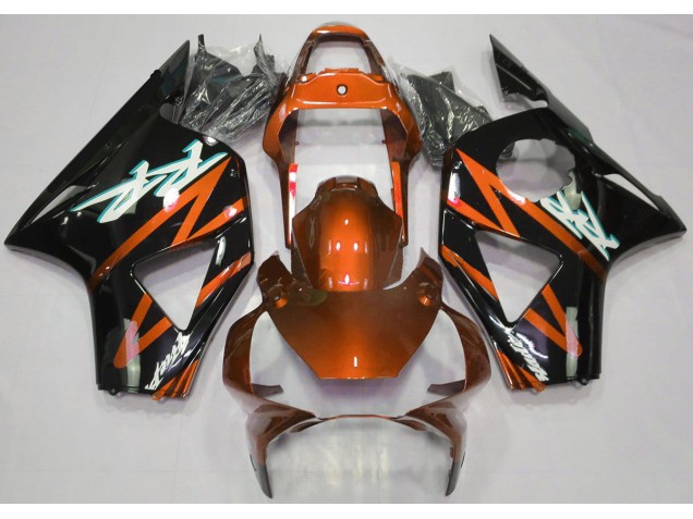 Orange Électrique 2002-2003 Honda CBR954RR Carénage Moto Orange Électrique 2002-2003 Honda CBR954RR Carénage Moto
