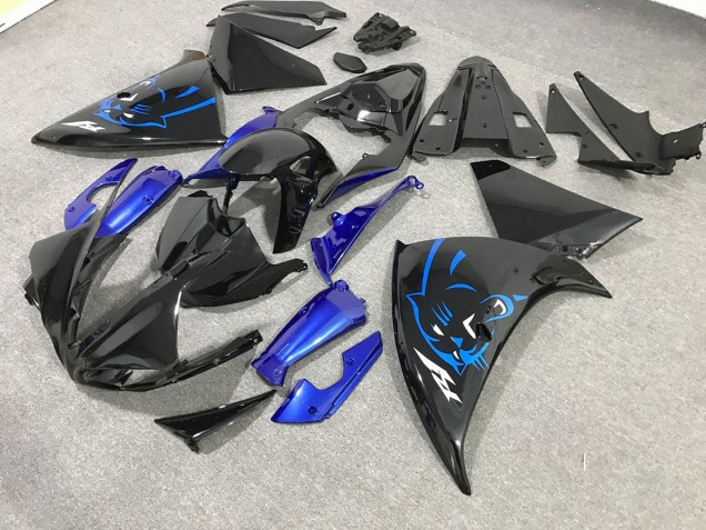 Panthère Bleue 2009-2011 Yamaha R1 Carénage Moto Panthère Bleue 2009-2011 Yamaha R1 Carénage Moto