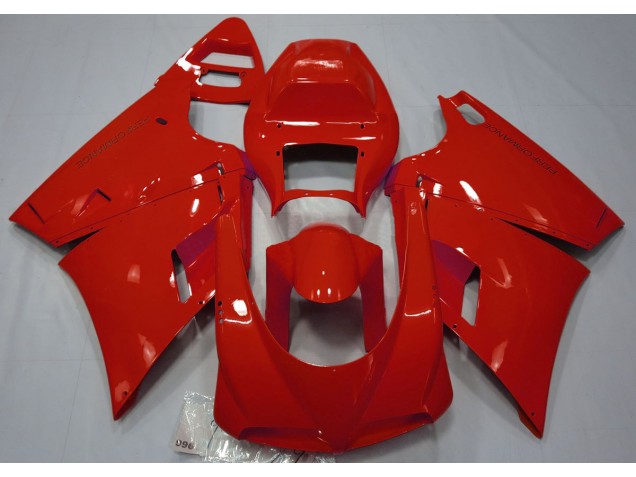 Performance Rouge Brillant 1993-2005 Ducati 996 748 916 998 Carénage Moto Performance Rouge Brillant 1993-2005 Ducati 996 748 916 998 Carénage Moto