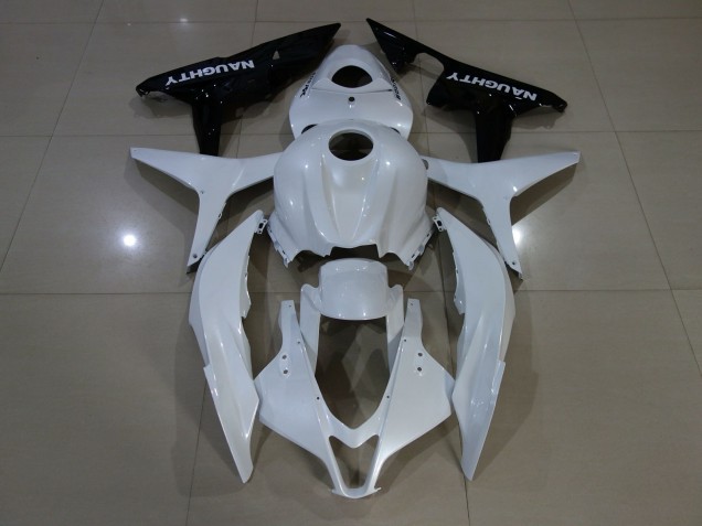 Perle Blanche 2007-2008 Honda CBR600RR Carénage Moto Perle Blanche 2007-2008 Honda CBR600RR Carénage Moto