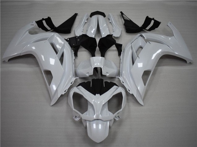 Perle Blanche 2012-2016 Kawasaki Ninja 650R Carénage Moto Perle Blanche 2012-2016 Kawasaki Ninja 650R Carénage Moto