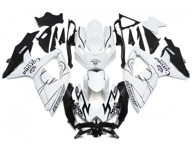 Personnalisé Corona Spécial Avec Blanc 2008-2010 Suzuki GSXR 600-750 Carénage Moto Personnalisé Corona Spécial Avec Blanc 2008-2010 Suzuki GSXR 600-750 Carénage Moto