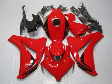 Petits Accents Rouge Brillant 2008-2011 Honda CBR1000RR Carénage Moto