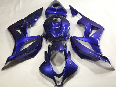 Plaine Bleu Profond 2007-2008 Honda CBR600RR Carénage Moto