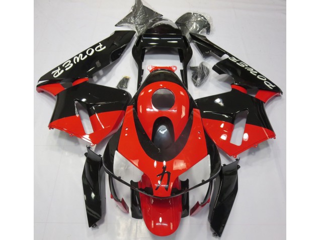 Puissance Rouge Brillant 2003-2004 Honda CBR600RR Carénage Moto Puissance Rouge Brillant 2003-2004 Honda CBR600RR Carénage Moto