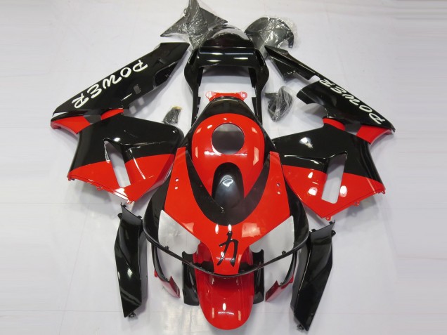 Puissance Rouge Noir 2003-2004 Honda CBR600RR Carénage Moto Puissance Rouge Noir 2003-2004 Honda CBR600RR Carénage Moto