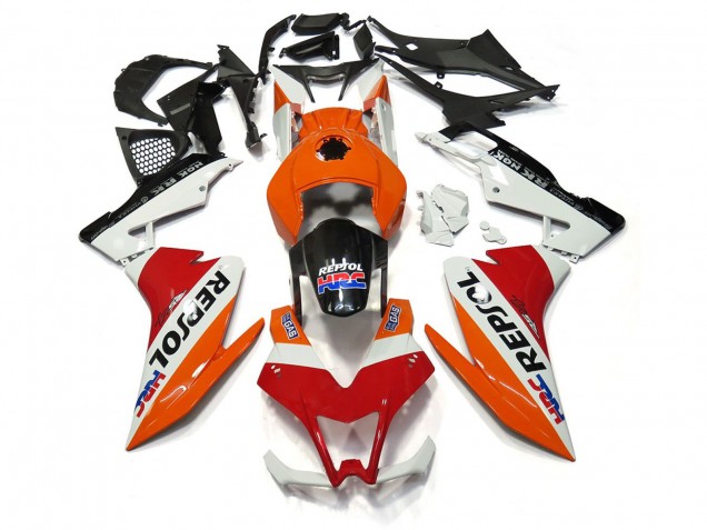 Repsol Blanc & Rouge 2012-2015 Aprilia RS4 125 Carénage Moto Repsol Blanc & Rouge 2012-2015 Aprilia RS4 125 Carénage Moto