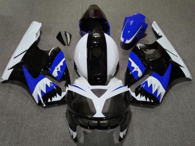 Requin Bleu 2002-2005 Kawasaki ZX12R Carénage Moto