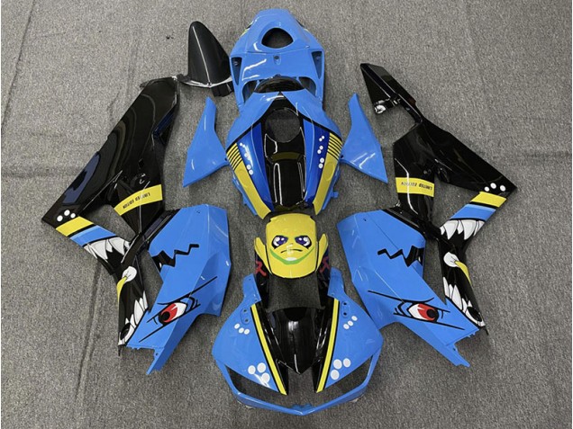 Requin Bleu 2013-2023 Honda CBR600RR Carénage Moto Requin Bleu 2013-2023 Honda CBR600RR Carénage Moto