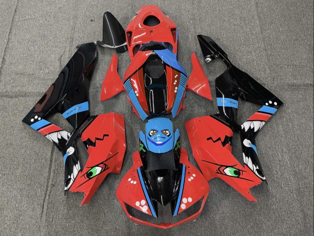 Requin Rouge 2013-2023 Honda CBR600RR Carénage Moto