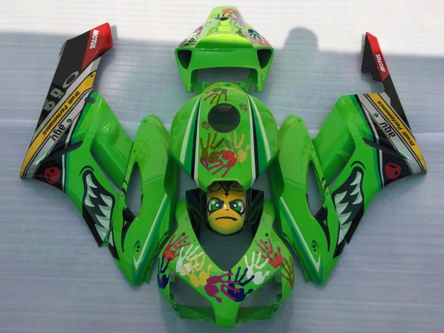 Requin Vert 2004-2005 Honda CBR1000RR Carénage Moto Requin Vert 2004-2005 Honda CBR1000RR Carénage Moto
