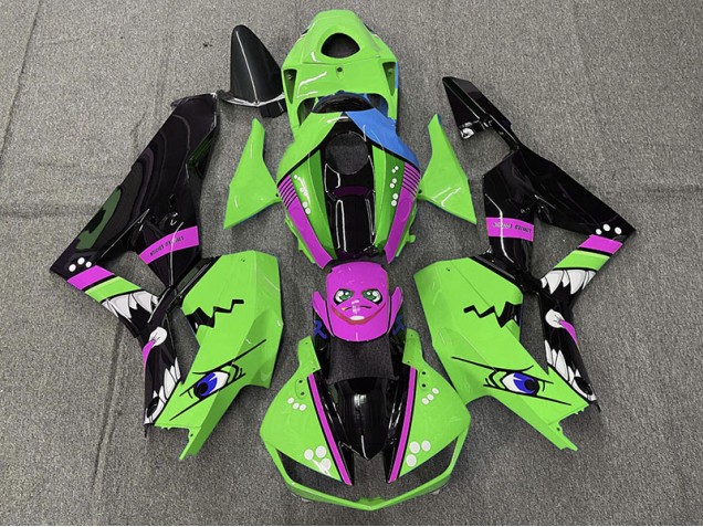 Requin Vert 2013-2023 Honda CBR600RR Carénage Moto Requin Vert 2013-2023 Honda CBR600RR Carénage Moto