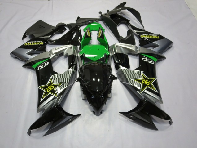 Rockstar 2008-2010 Kawasaki ZX10R Carénage Moto Rockstar 2008-2010 Kawasaki ZX10R Carénage Moto