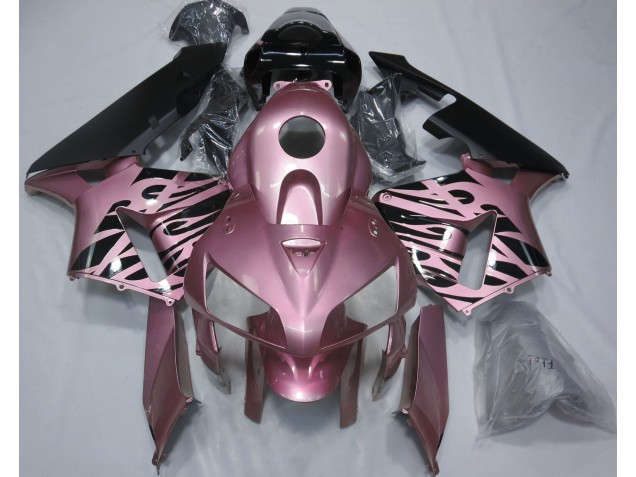 Rosa Rosa Fiamma 2005-2006 Honda CBR600RR Carénage Moto Rosa Rosa Fiamma 2005-2006 Honda CBR600RR Carénage Moto