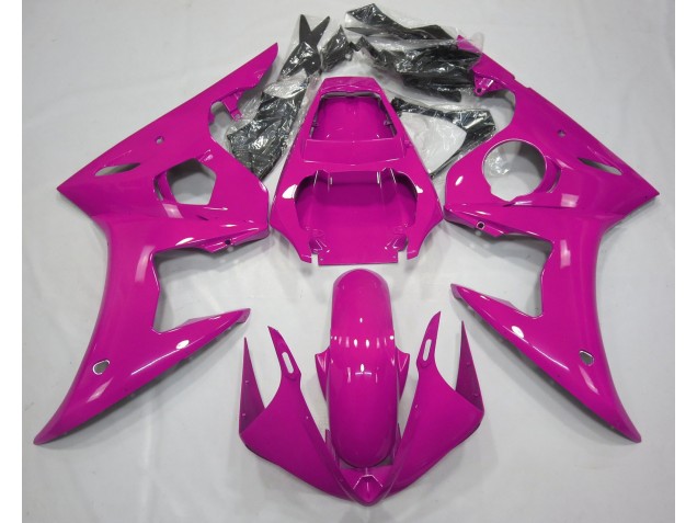 Rose Brillant 2003-2004 Yamaha R6 Carénage Moto Rose Brillant 2003-2004 Yamaha R6 Carénage Moto