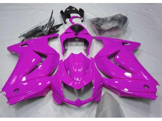 Rose Brillant 2008-2012 Kawasaki Ninja 250 Carénage Moto Rose Brillant 2008-2012 Kawasaki Ninja 250 Carénage Moto