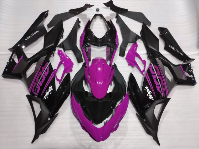 Rose Brillant 2018-2023 Kawasaki Ninja 400 Carénage Moto Rose Brillant 2018-2023 Kawasaki Ninja 400 Carénage Moto